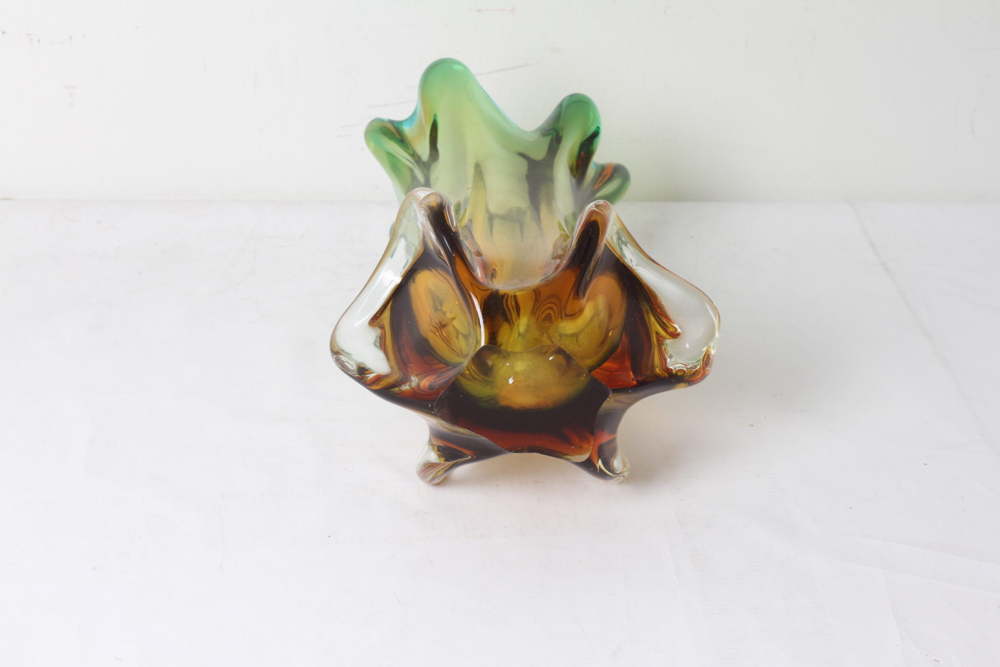Vase en verre vintage – Image 3