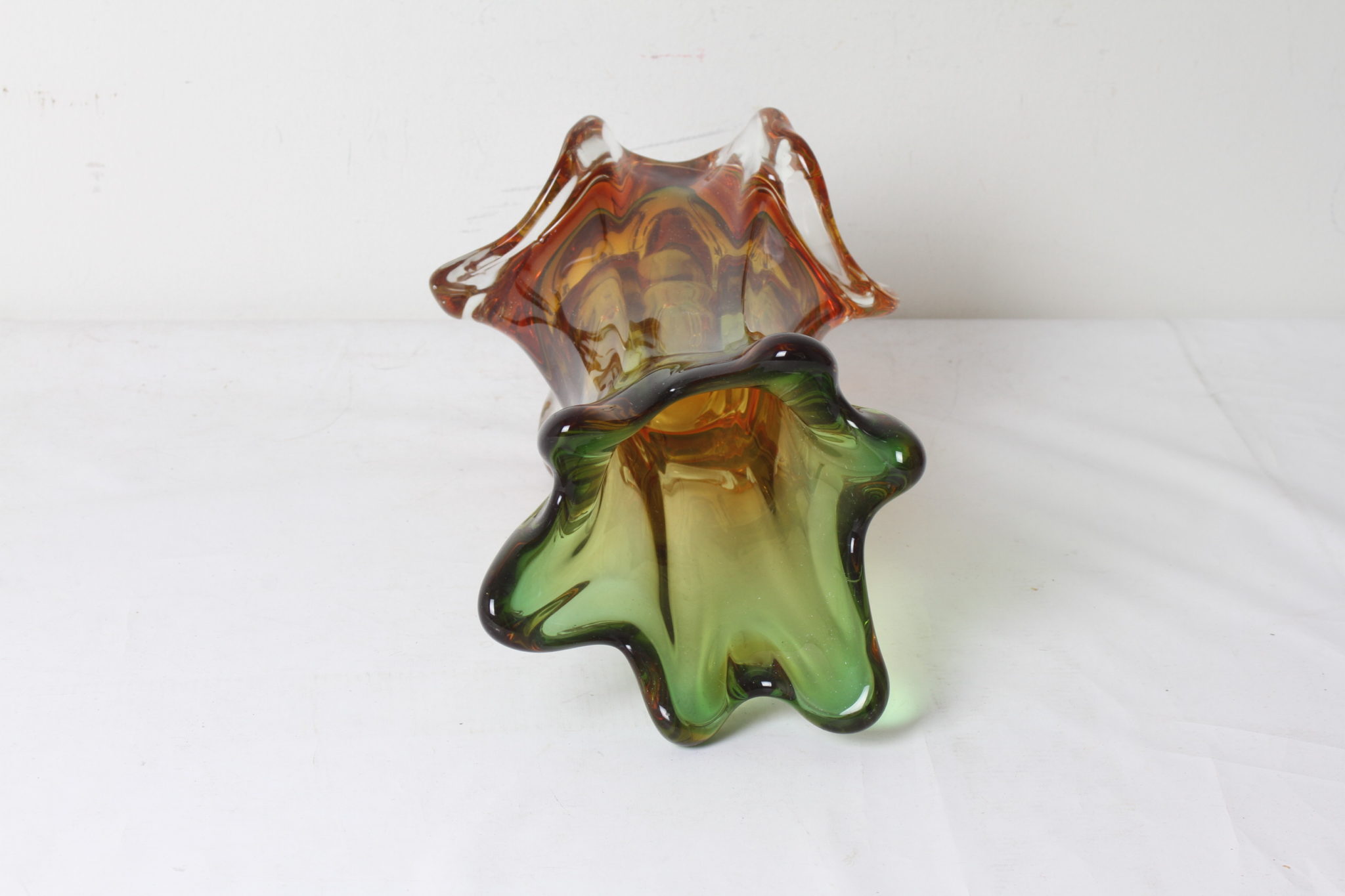 Vase en verre vintage – Image 4