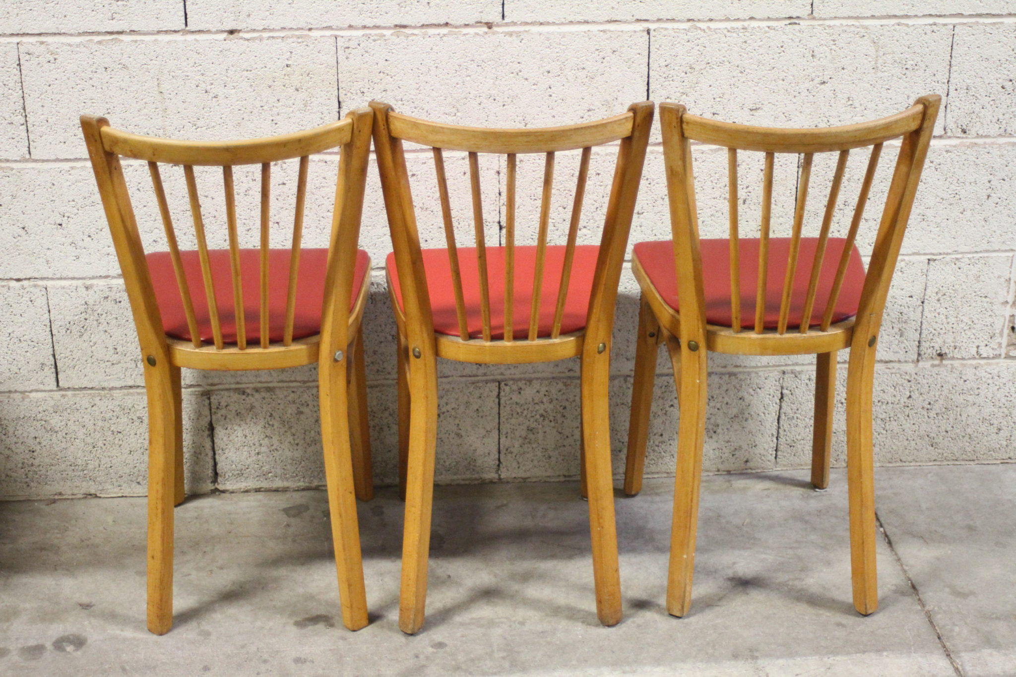 5 chaises bistrot Baumann – Image 4