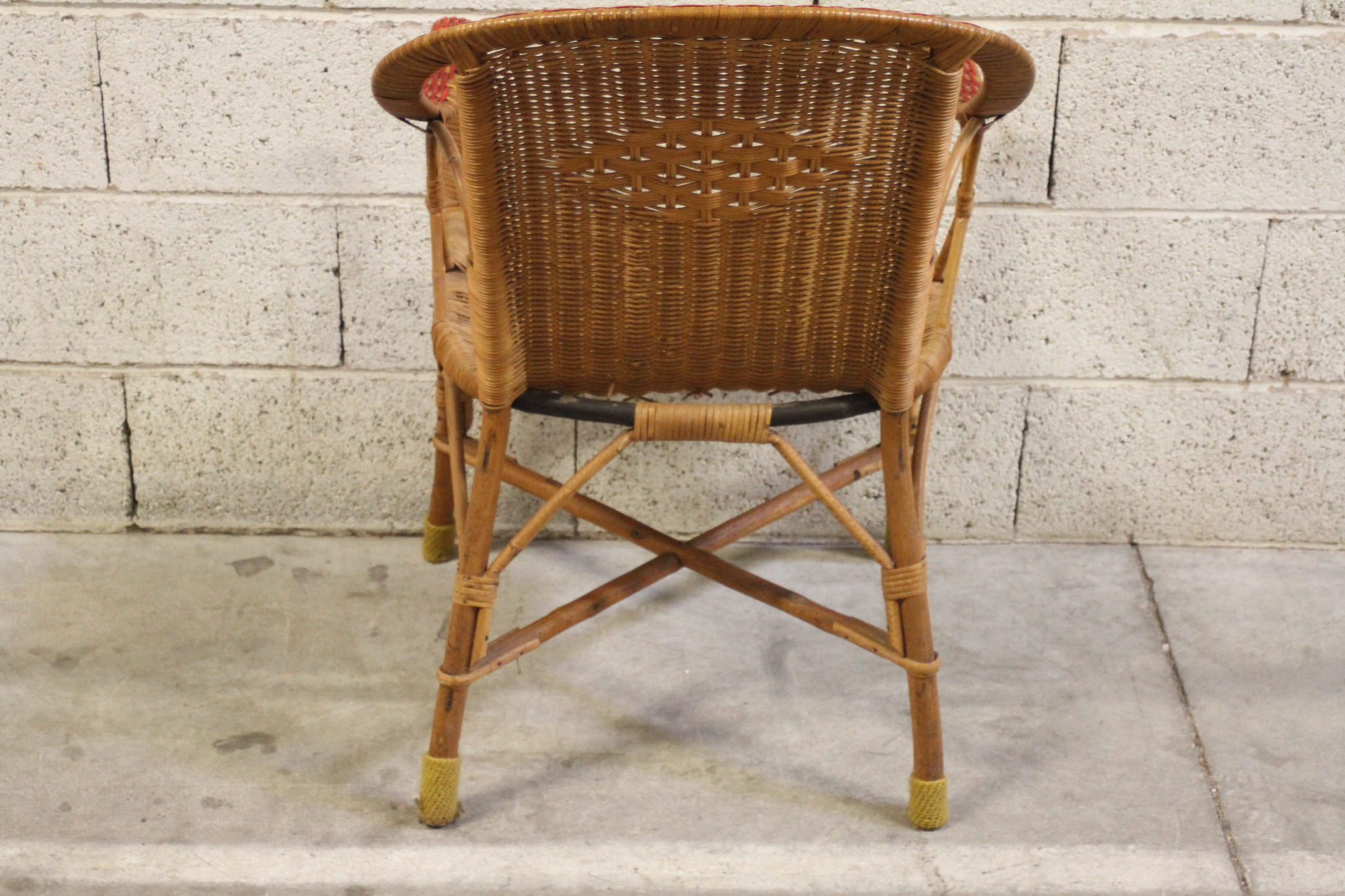 Fauteuil de jardin en osier – Image 4