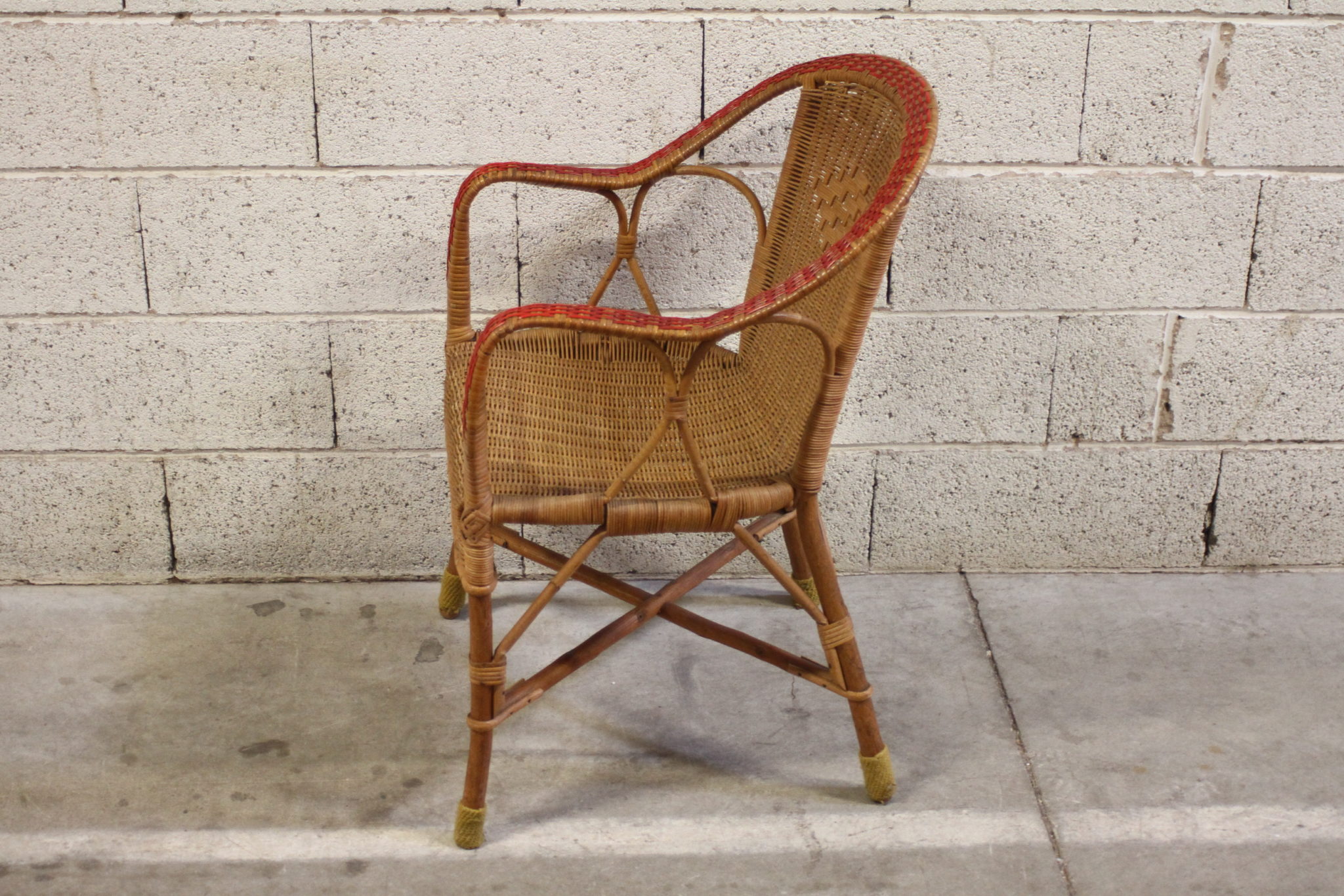Fauteuil de jardin en osier – Image 3