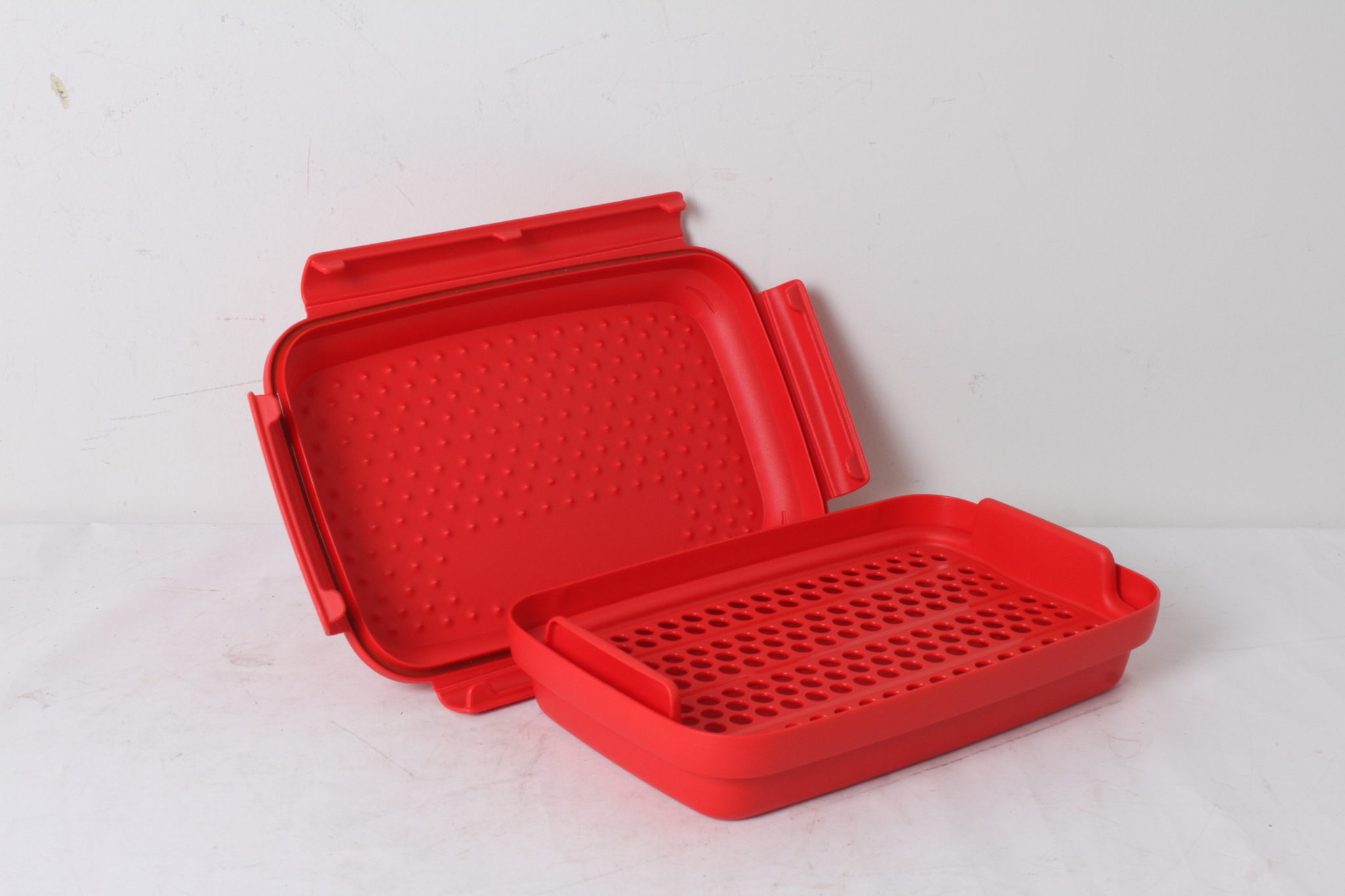 Tupperware pour préparation, marinade, Plat à asperges