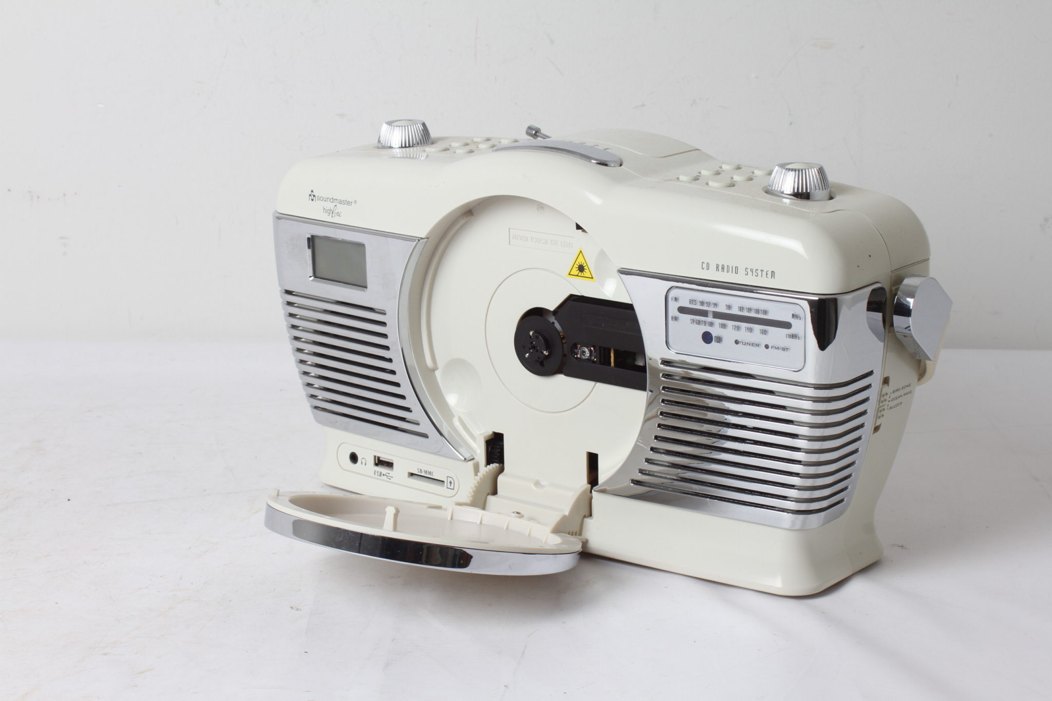 Radio-réveil Lecteur CD / MP3 / Port USB - Soundmaster – Image 2