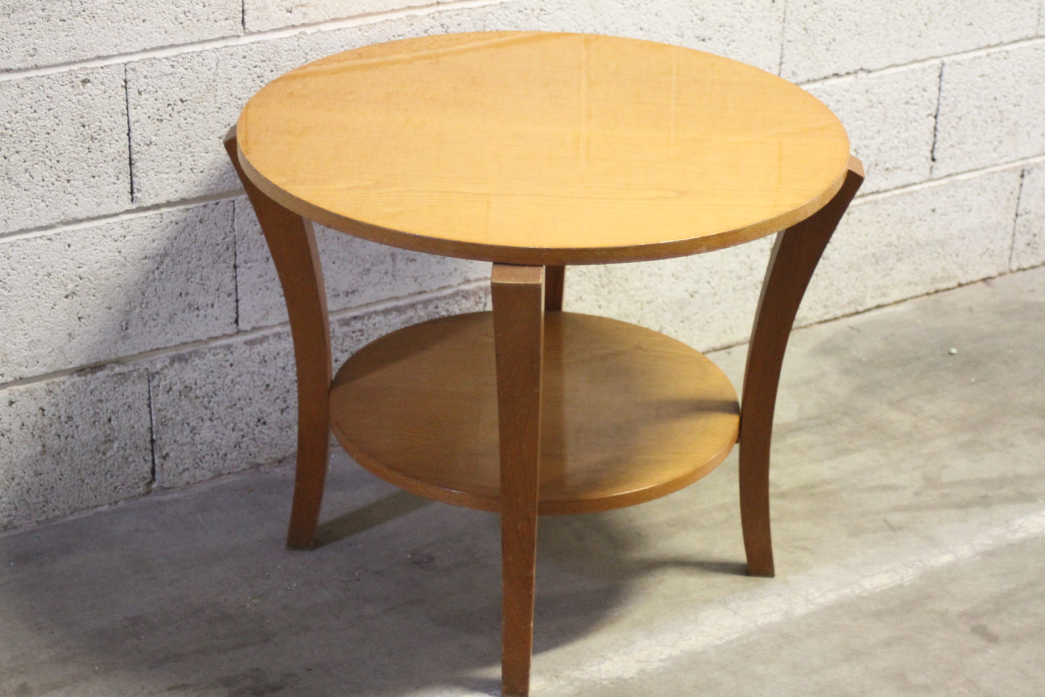 Guéridon Art Déco en bois