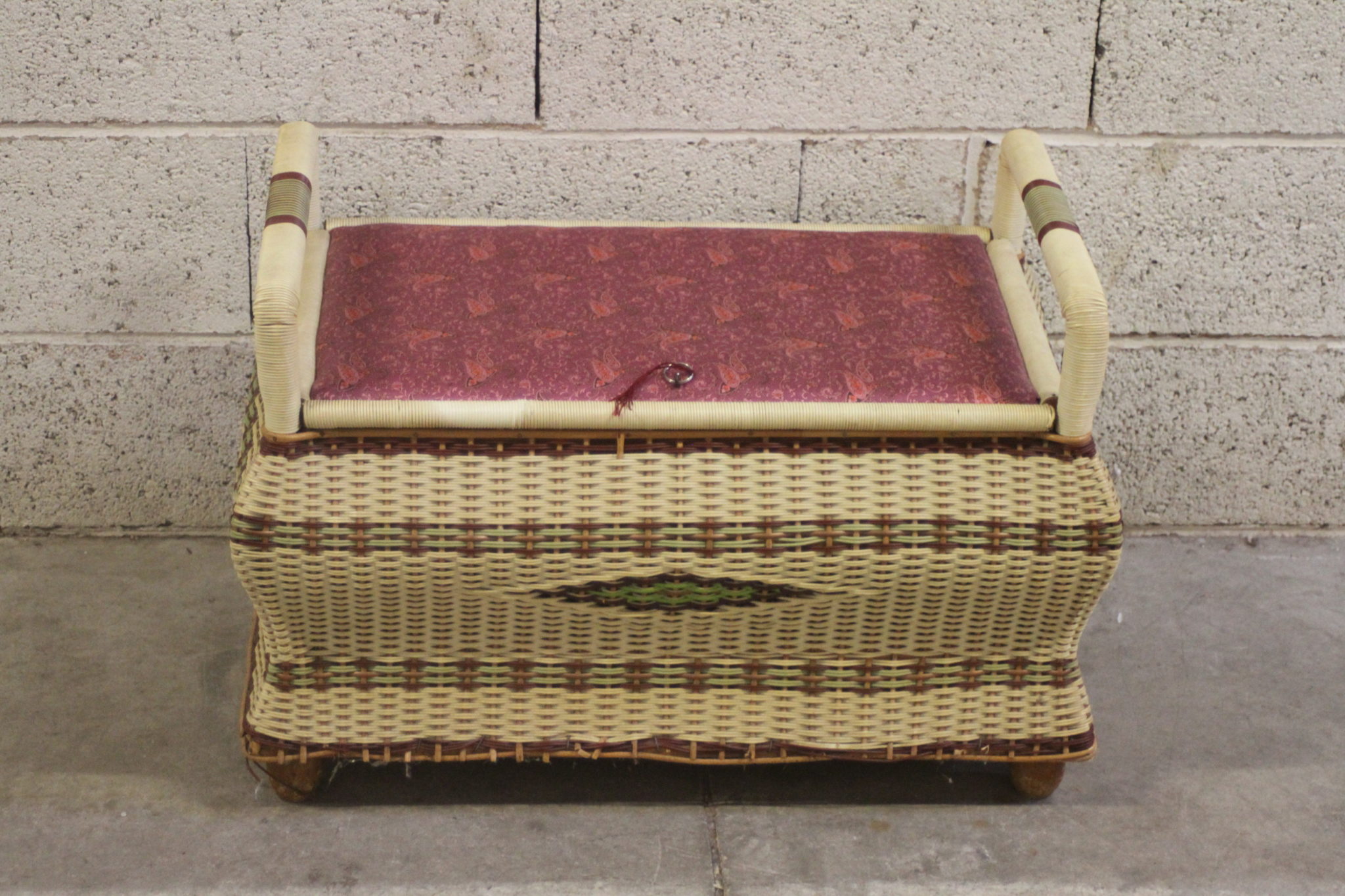 Banquette coffre vintage