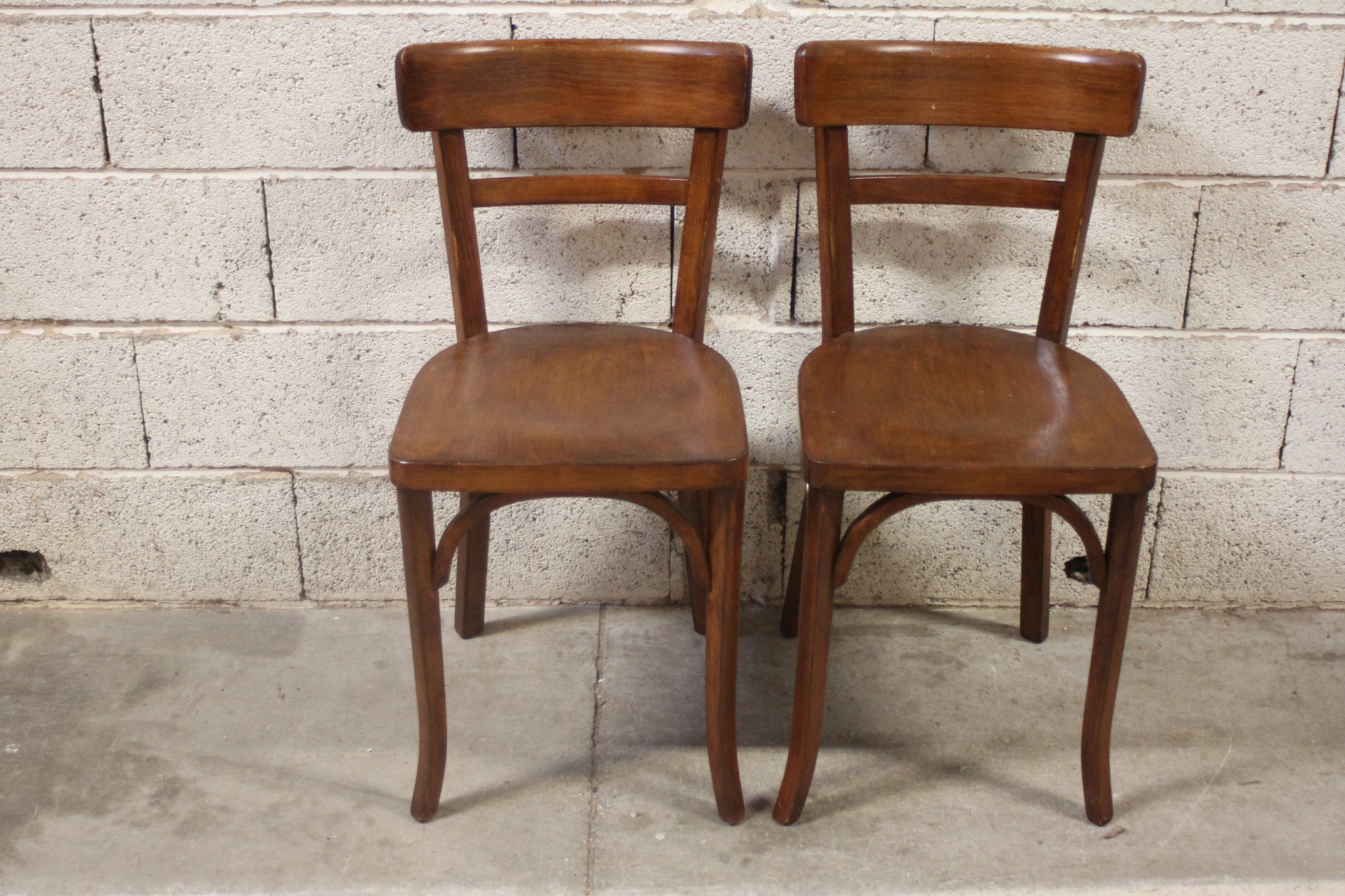 Chaises bistrot en bois – Image 2