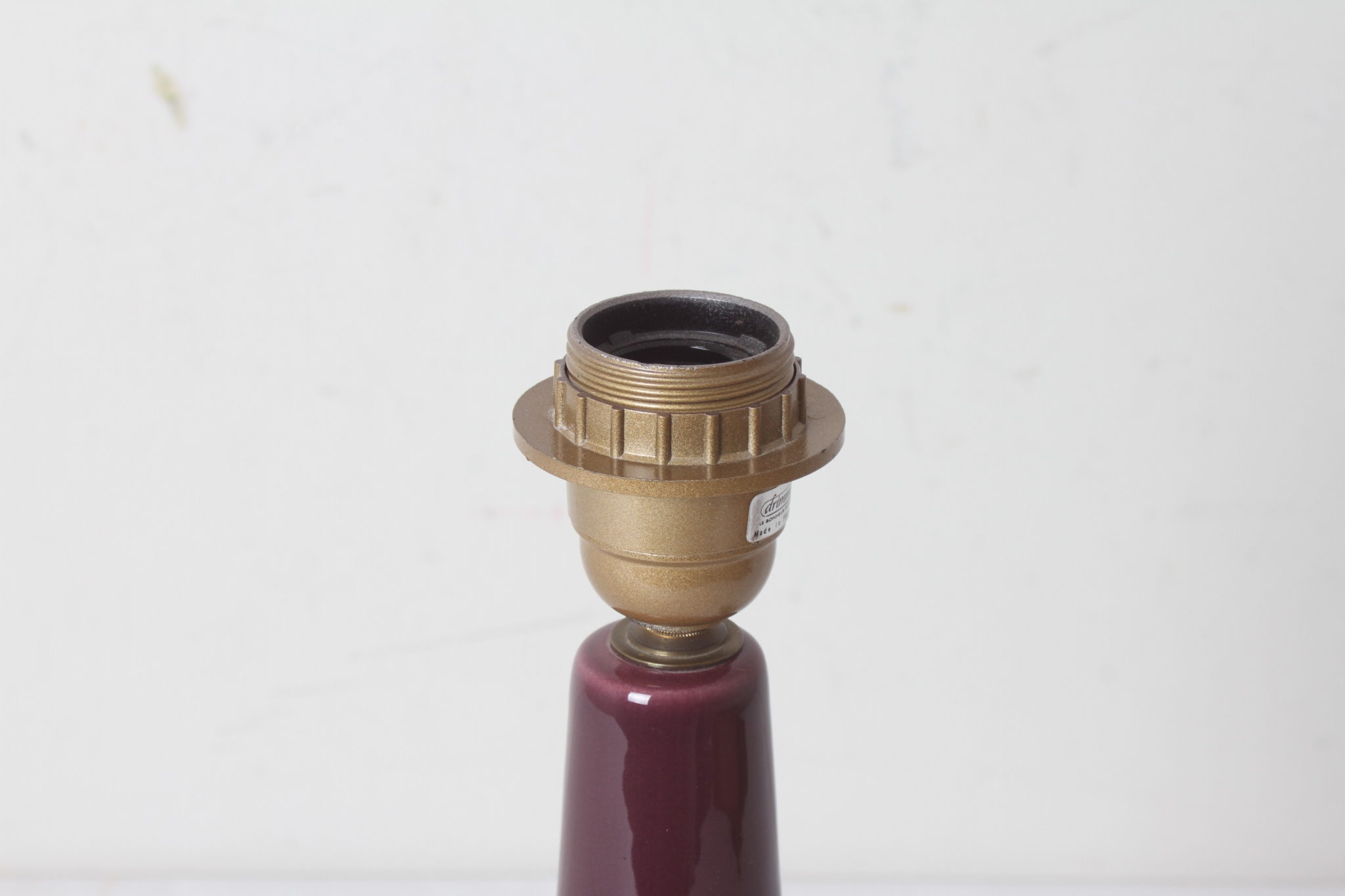Pied de lampe signé L. Drimmer – Image 3