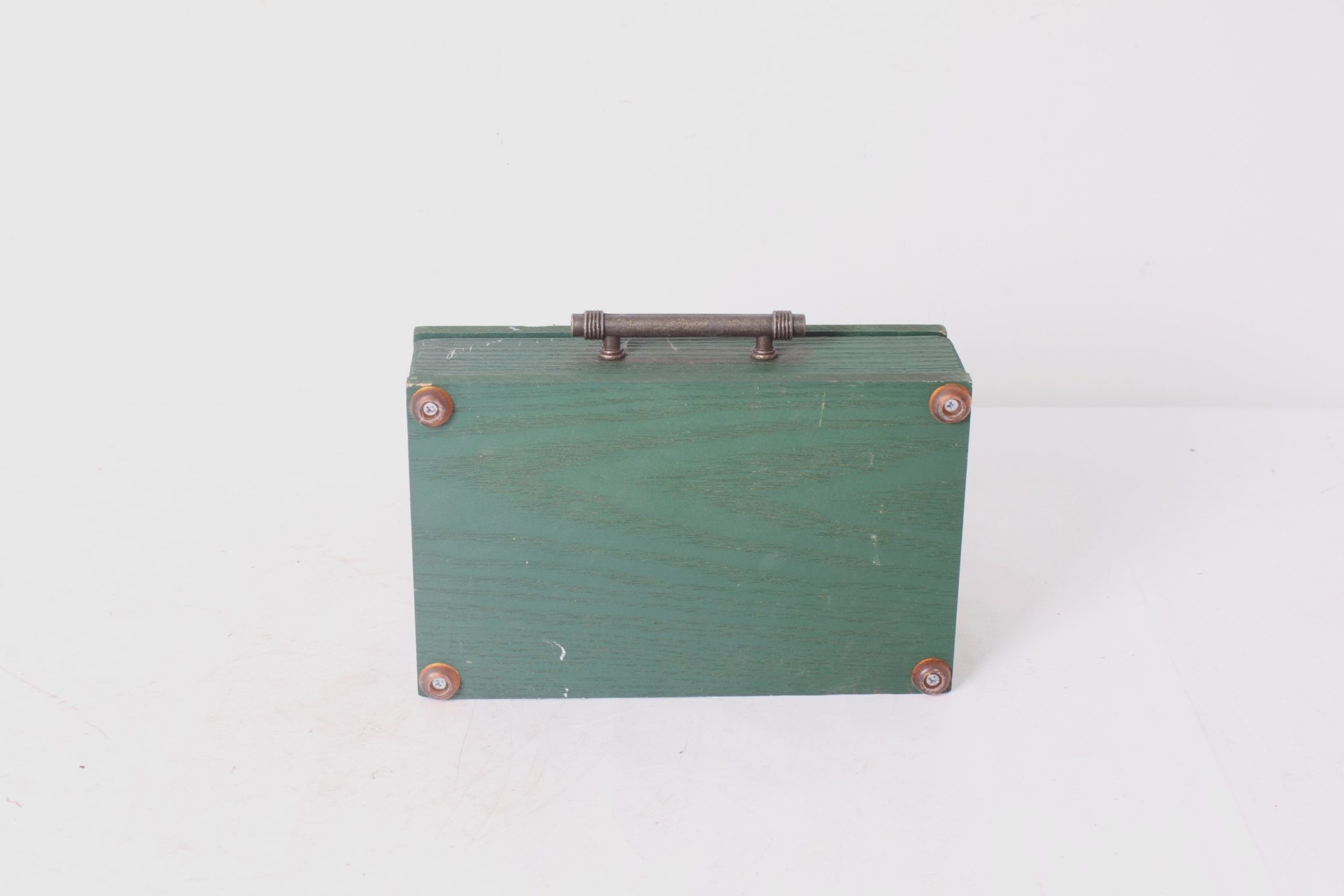 Boîte de rangement en bois " Route 66 " – Image 3