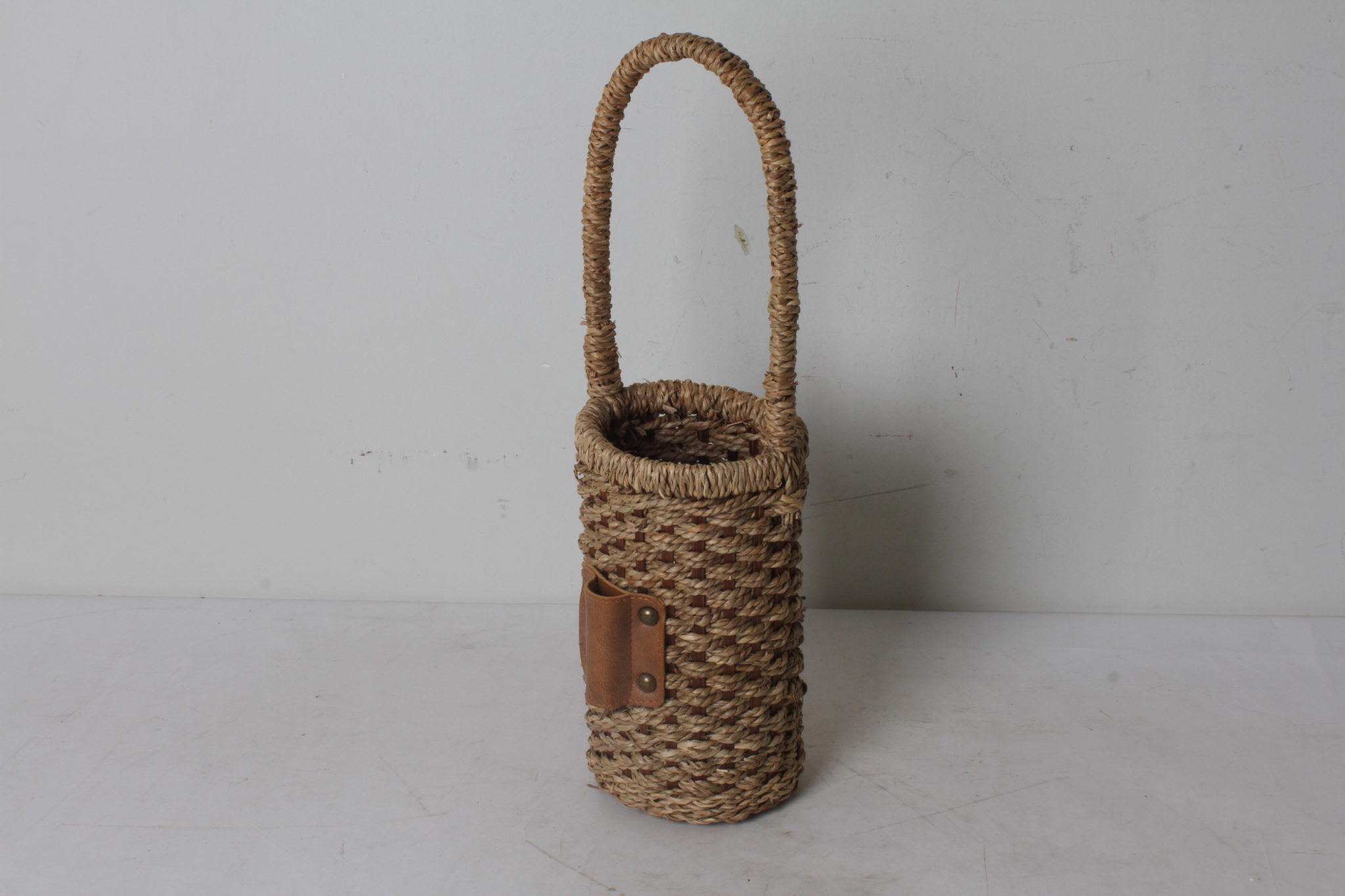 Porte bouteille en rotin