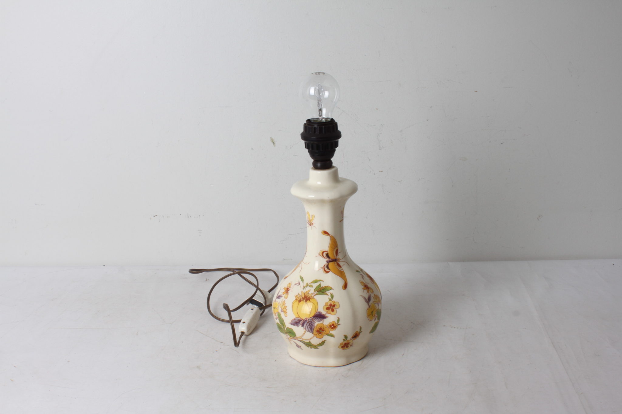 Pied de lampe en céramique