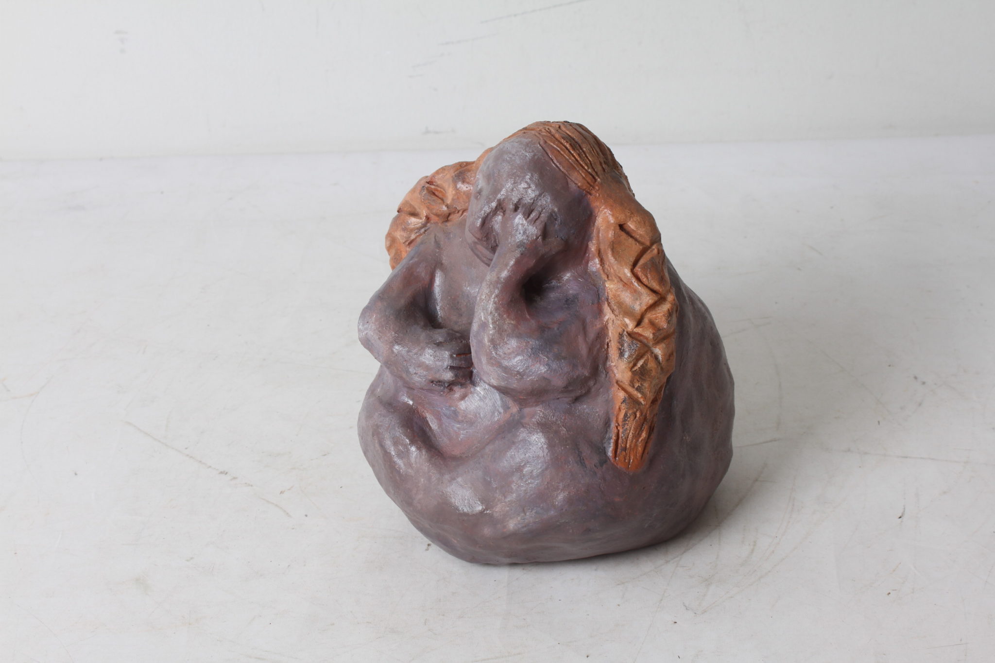 Sculpture en terre cuite