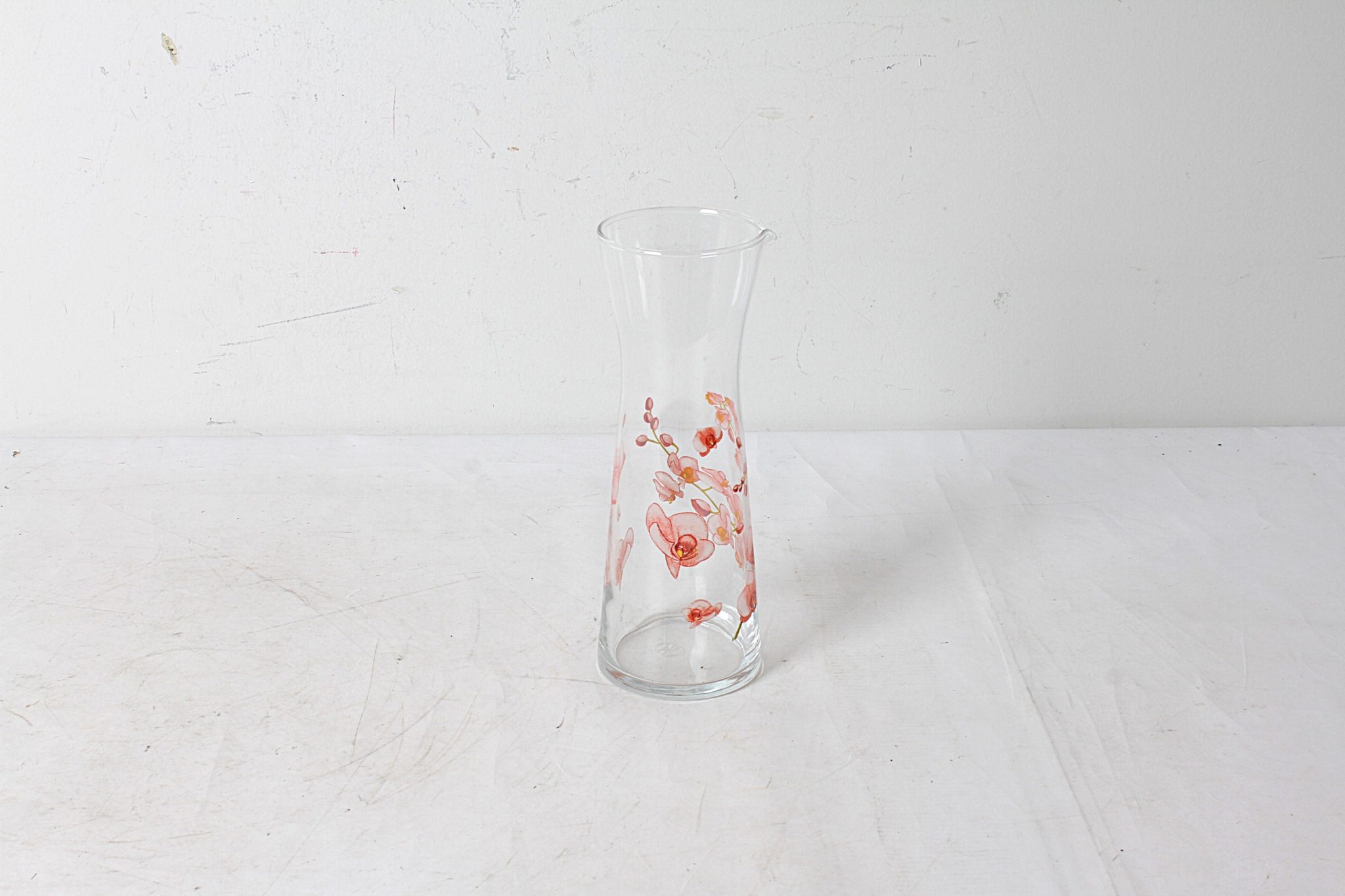 Carafe à bec verseur "Orchidée"