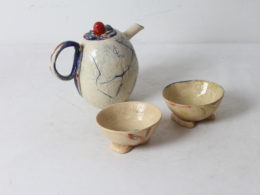 Service à thé en poterie