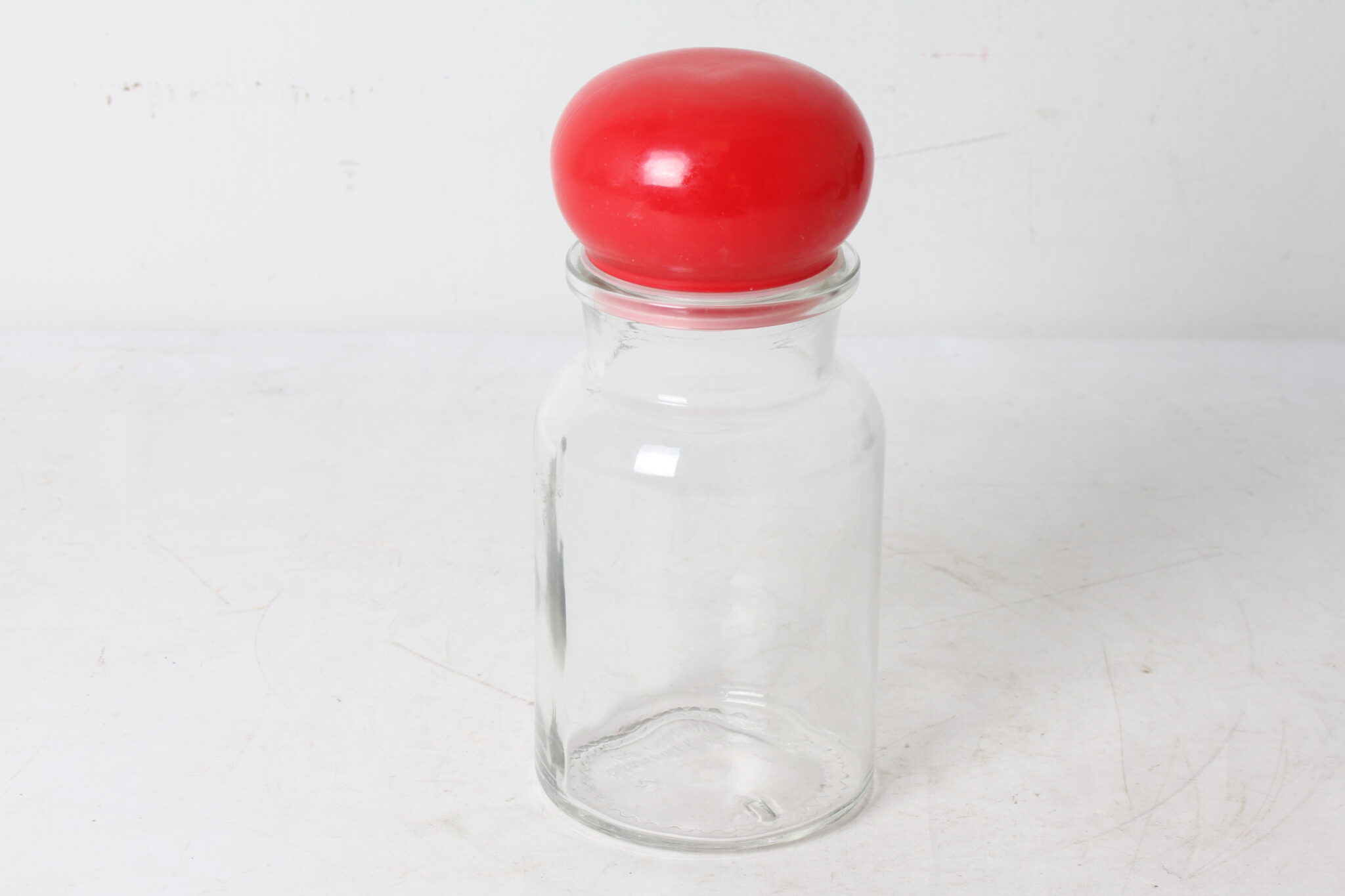 Pot hermétique vintage en verre – Image 2