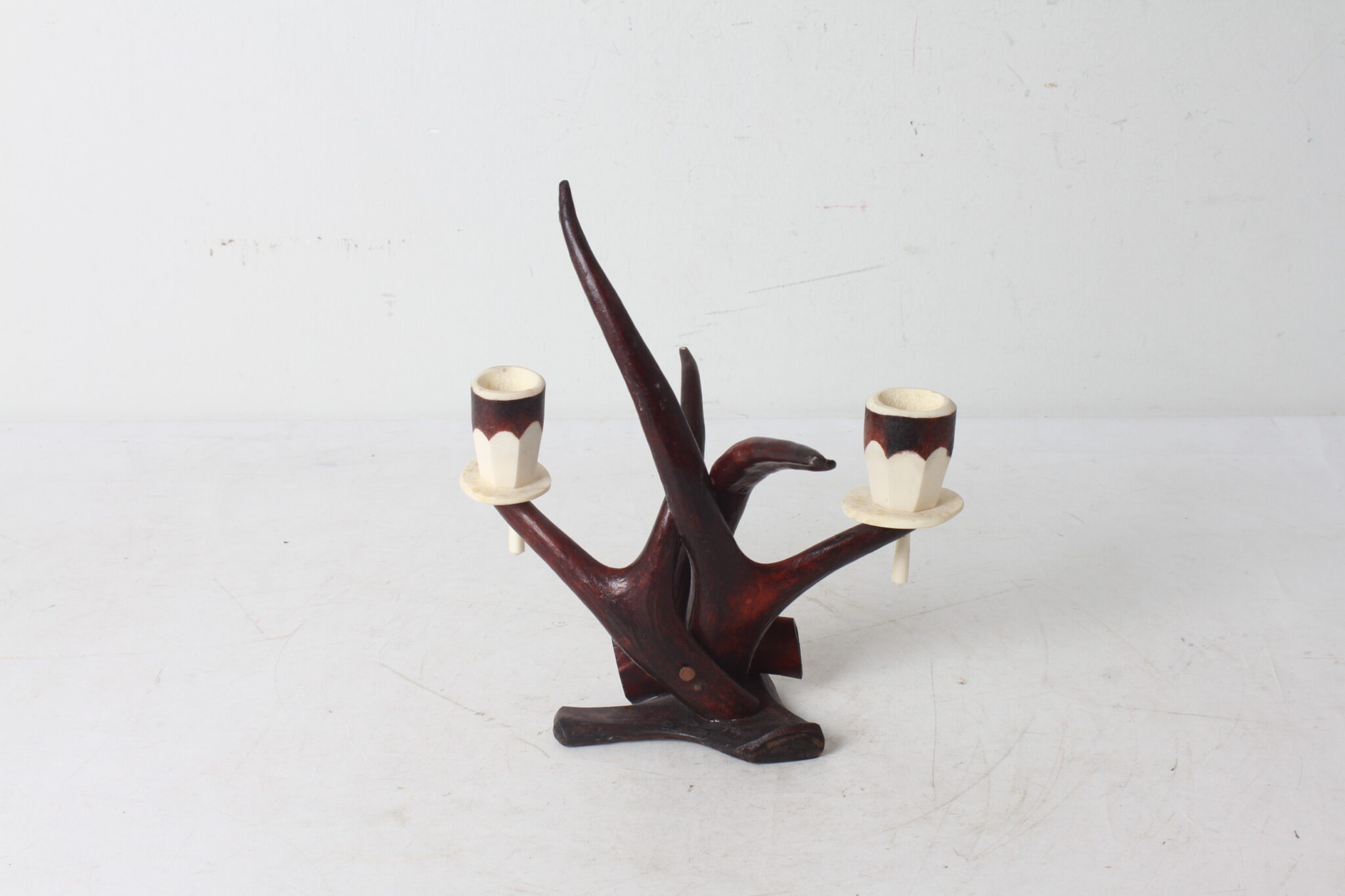 Bougeoir suédois en bois de cerf – Image 4