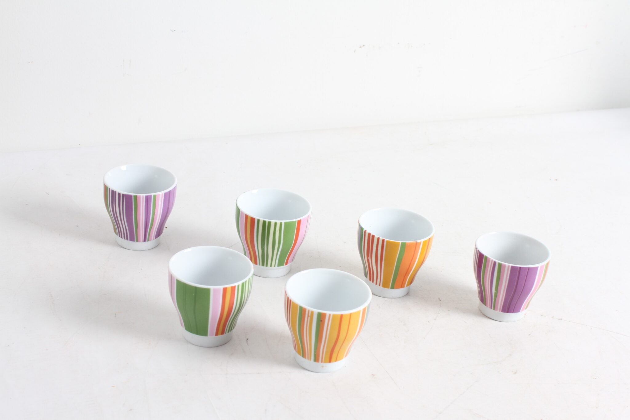 Tasses à café rayées – Image 4