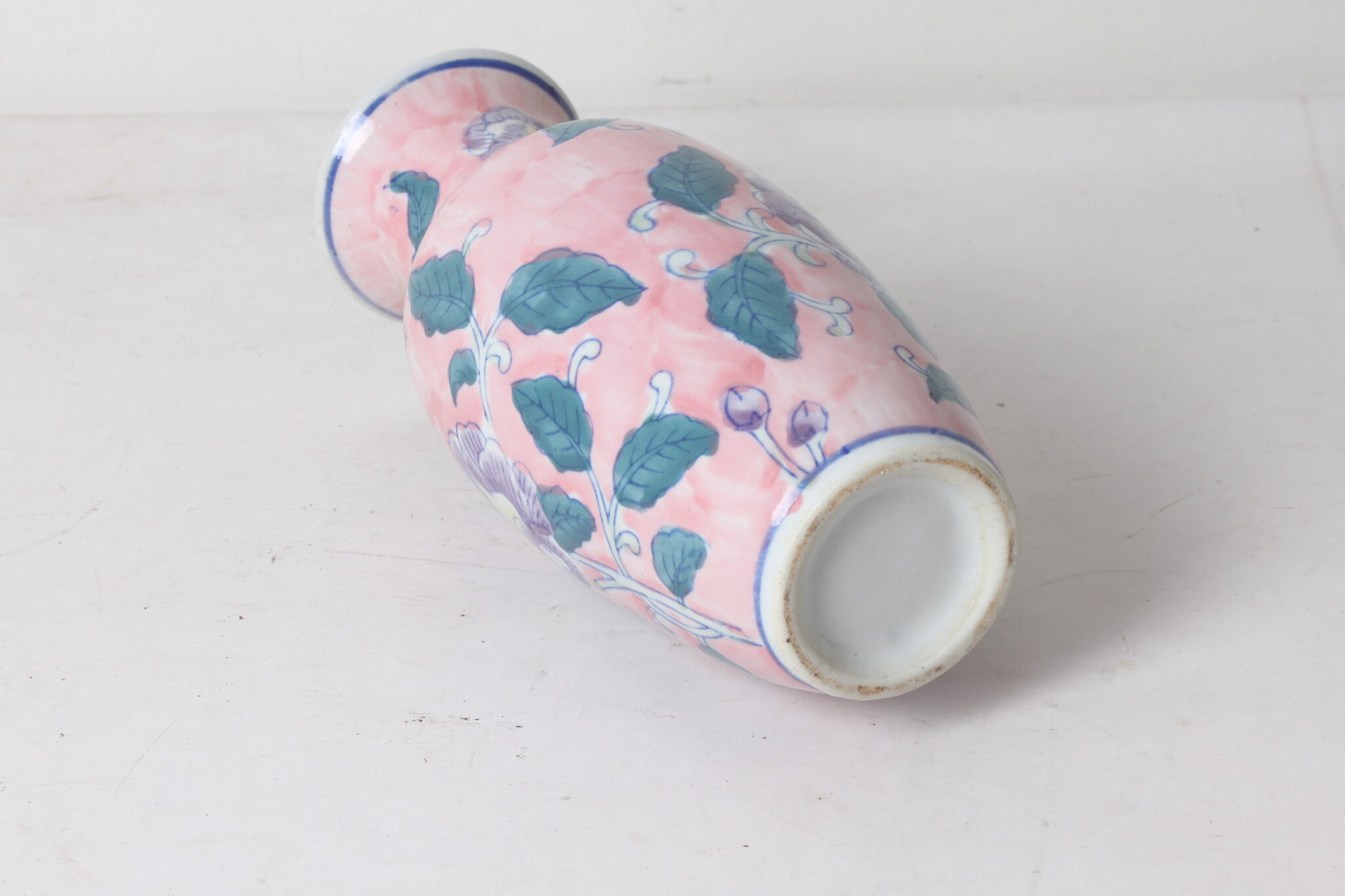 Vase céramique décor floral – Image 2
