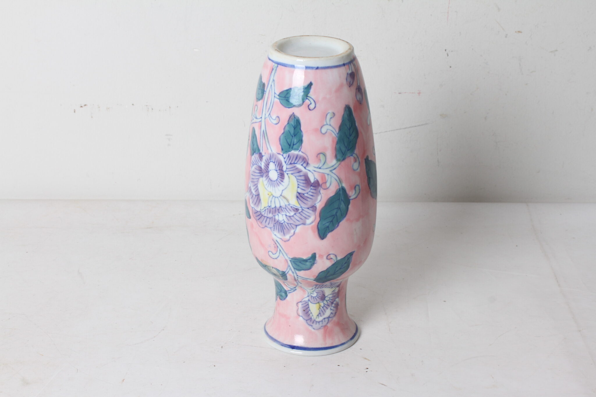 Vase céramique décor floral – Image 3