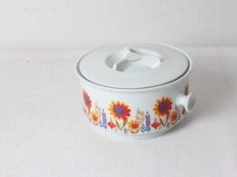 Soupière en porcelaine de Sologne