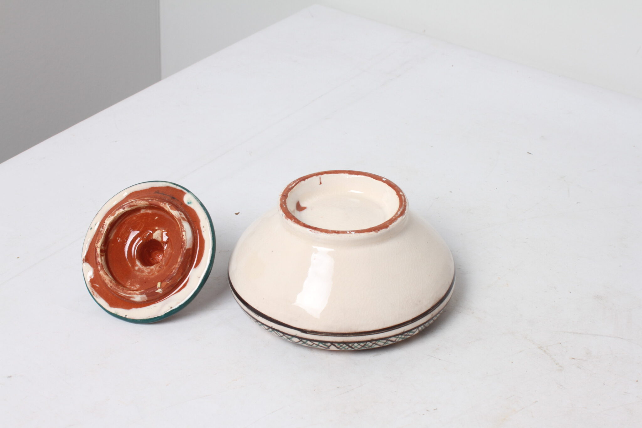 Sucrier en céramique émaillée - design Marocain – Image 4