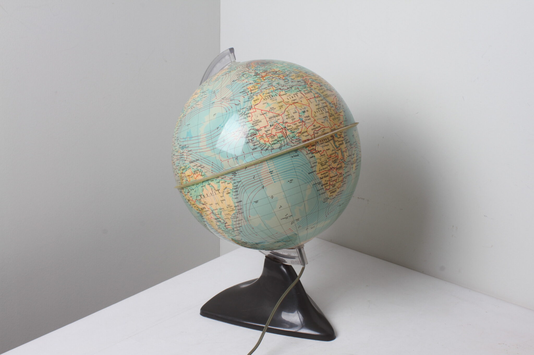 Globe terrestre lumineux, mappemonde vintage – Image 2
