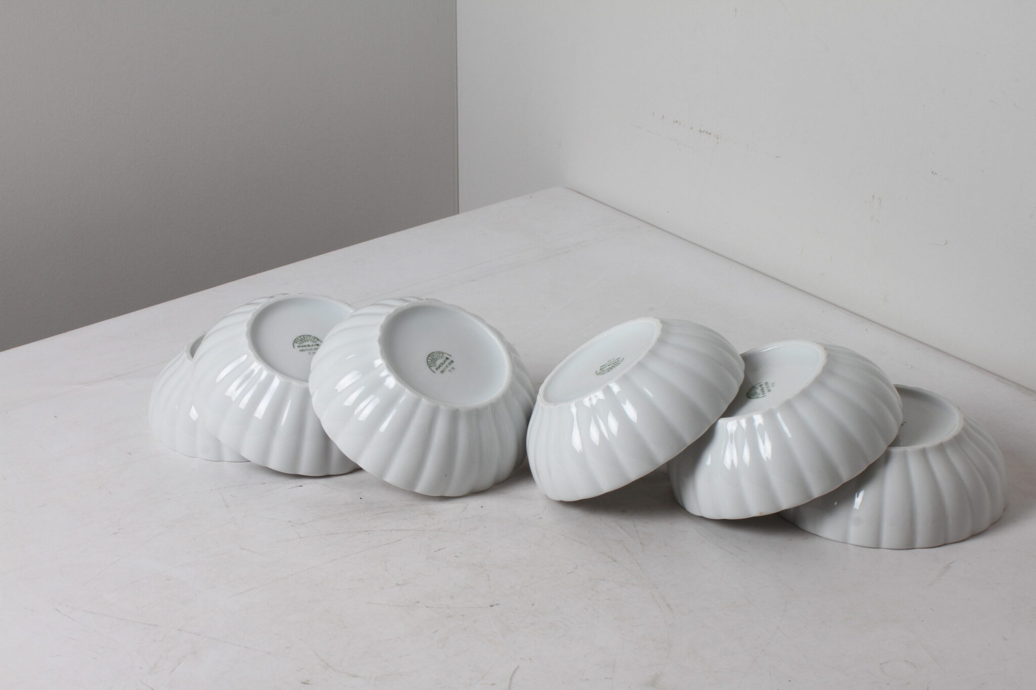 Coupelles à côtes en porcelaine PILLIVUYT – Image 3