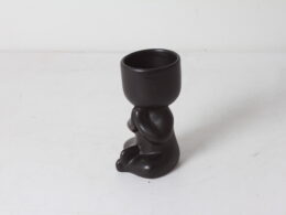 Petit pot de fleur bonhomme
