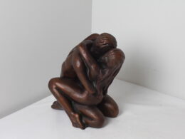 Sculpture en résine effet bronze - Rustica 2000