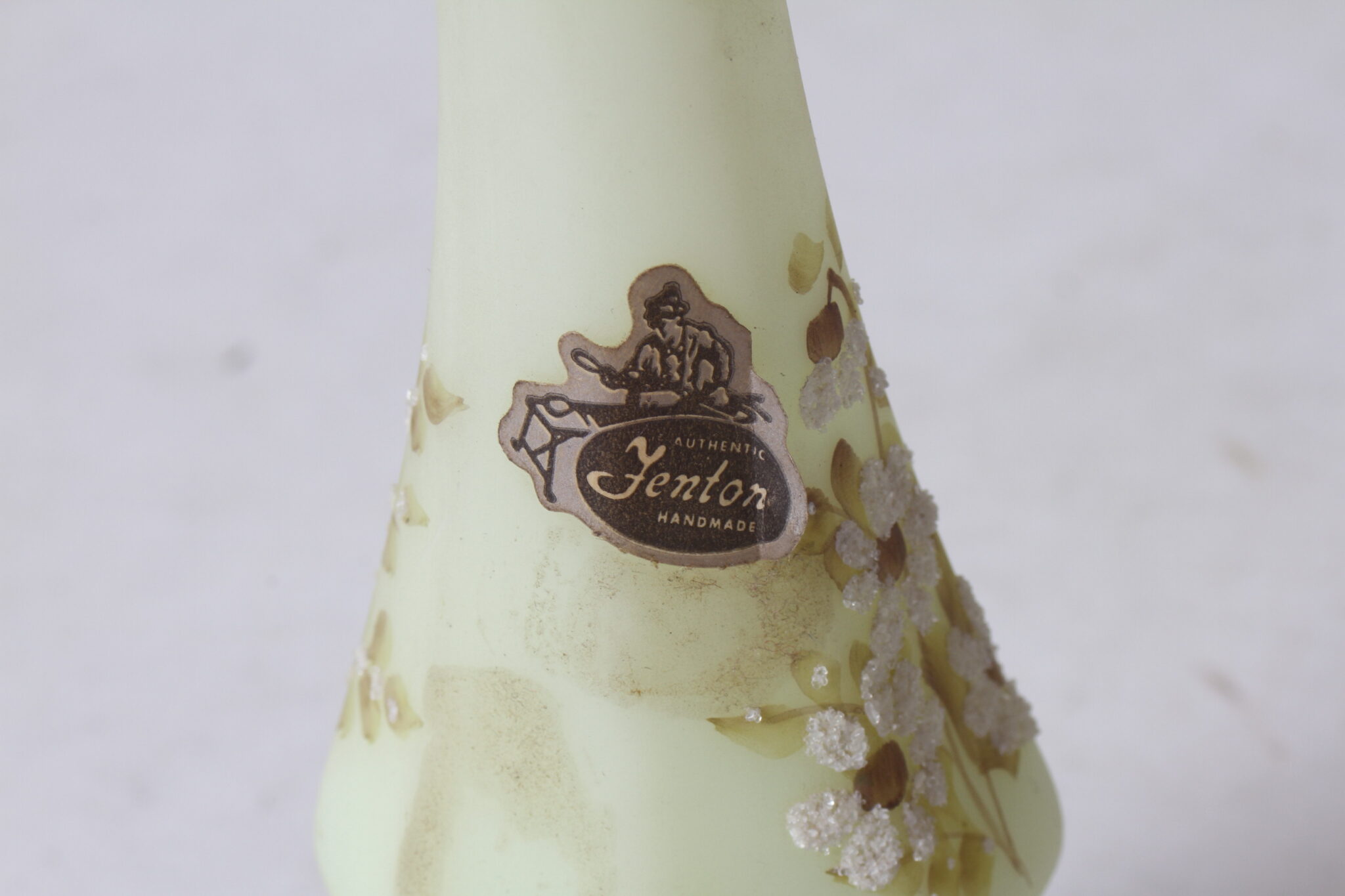 Vase vintage Authentic Fenton – Image 5