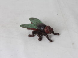 Figurine décorative mouche en métal
