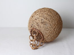 Suspension décorative boule vintage