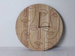 Horloge murale minimaliste