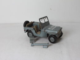 Jouet ancien - Jeep en tôle