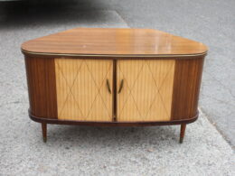 Meuble bar d'angle vintage