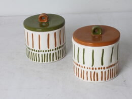 Pots décoratifs en céramique