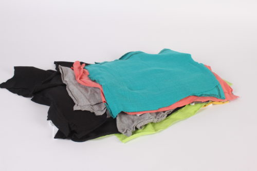 Chiffon couleur coton recyclé