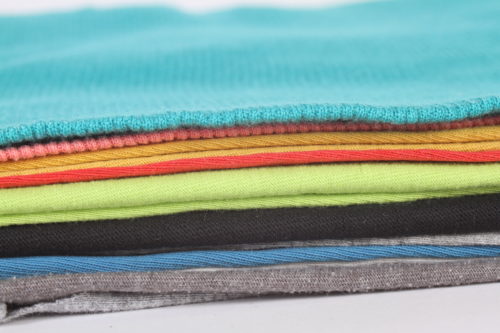 Chiffon couleur coton recyclé