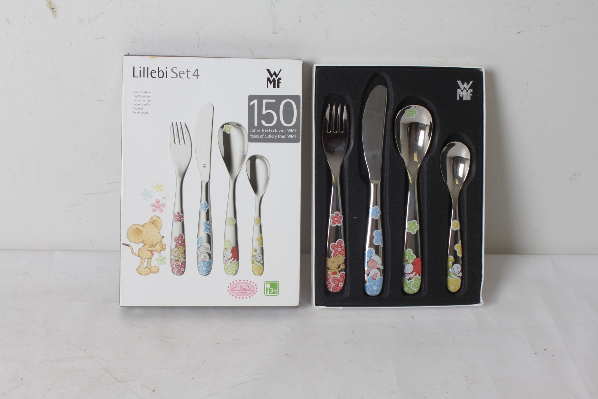 emmaus-scherwiller-etikette-occasion -couverts-enfant-lillebi-acier-inoxydable-animaux- coloré (1)