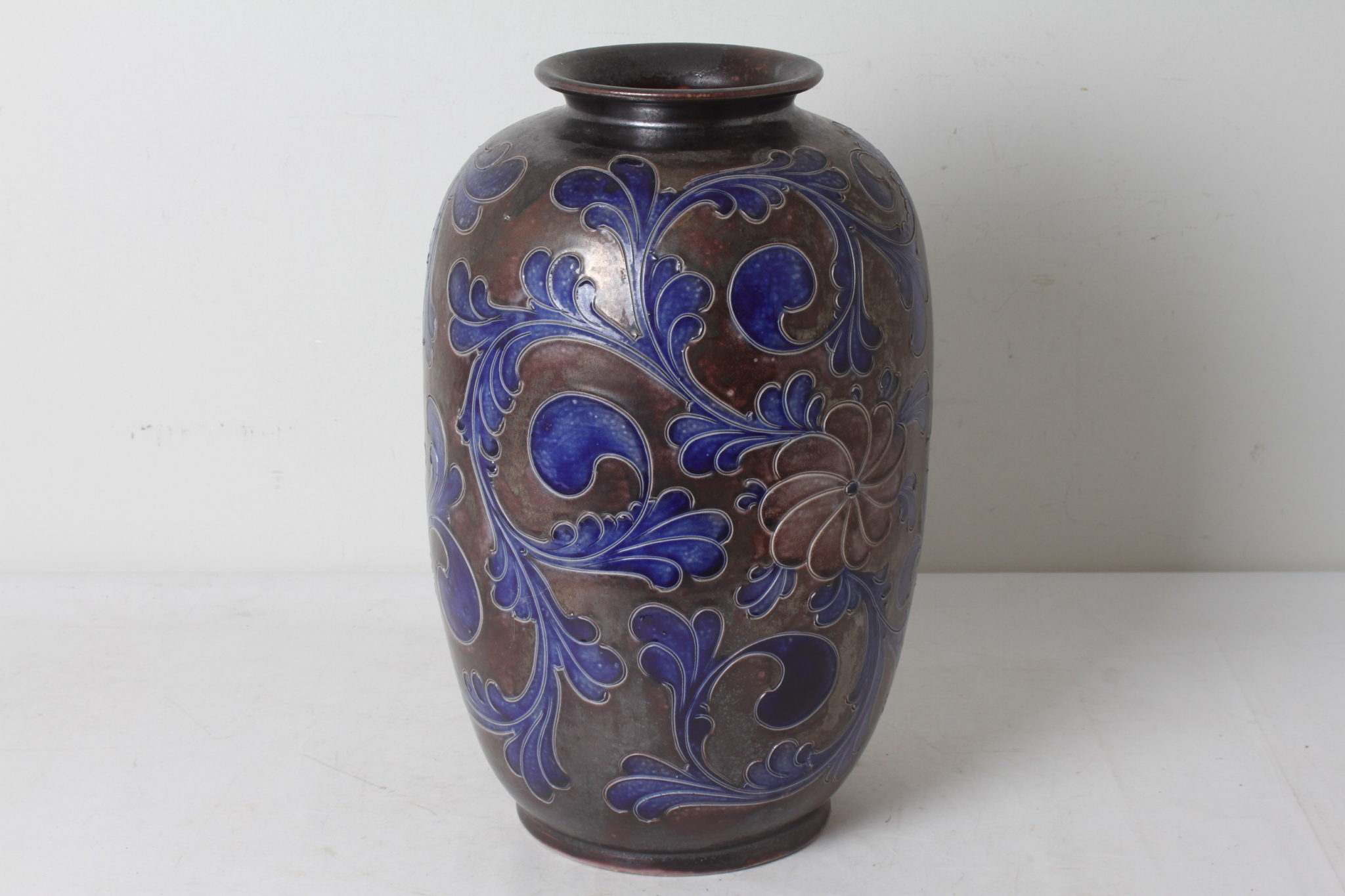 emmaus-scherwiller-etikette-occasion -Grand -vase - poterie -Handarbeit (1)