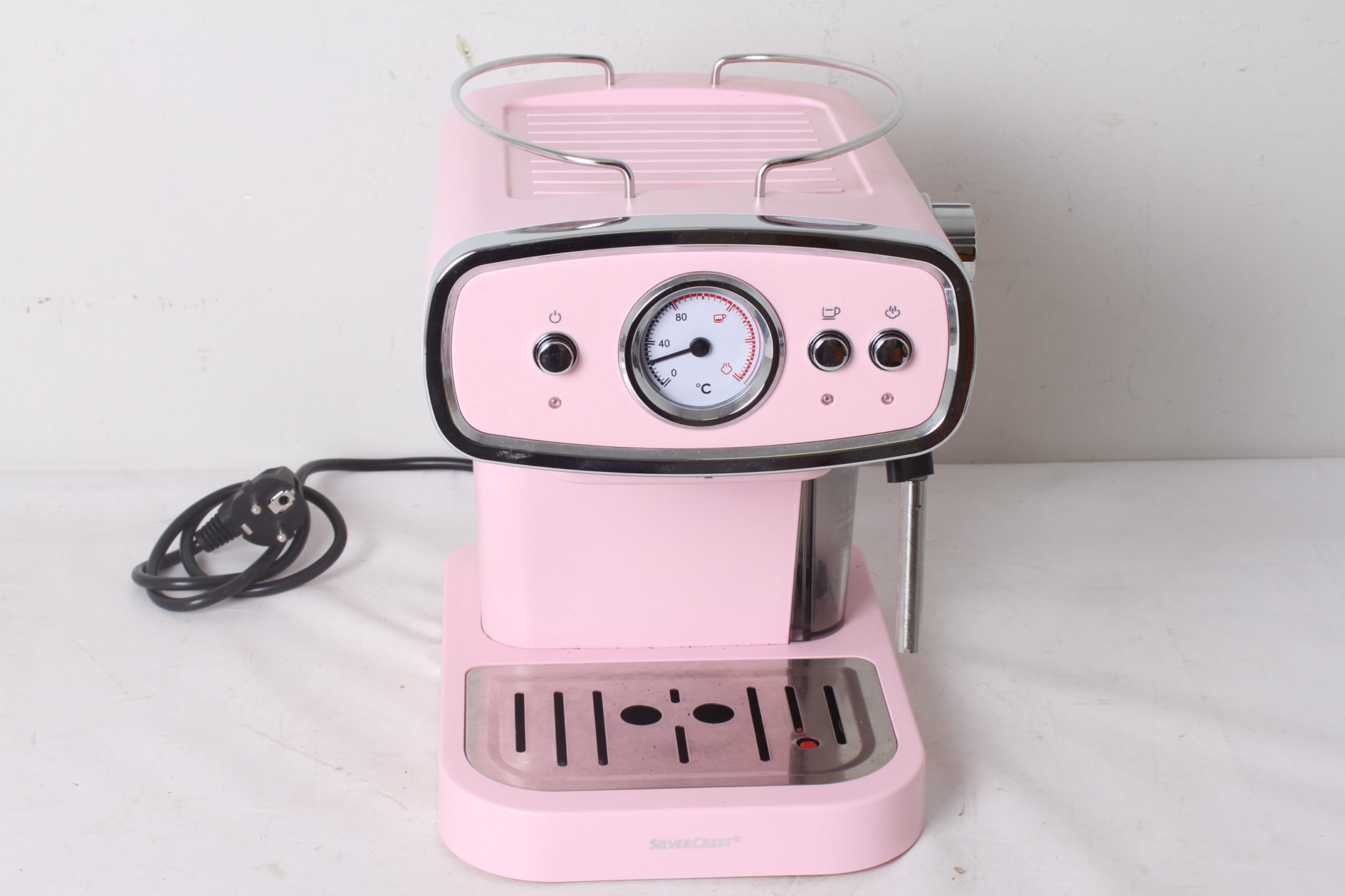 machine-a-cafe-expresso-silvercrest-design-retro-plastique-rose-petit-electromenager-occasion-emmaus-scherwiller-etikette (1)