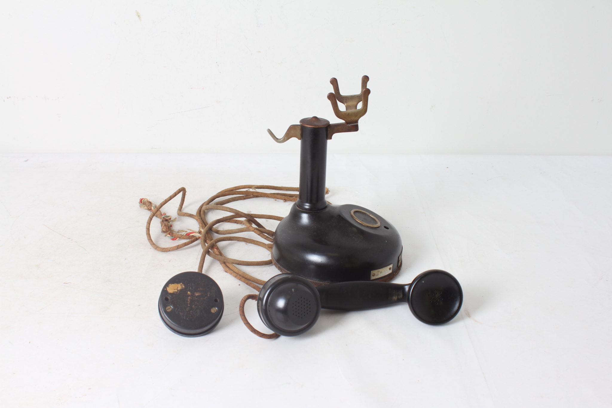 emmaus-scherwiller-etikette-occasion - Ancien -téléphone - bakélite - Société- industrielle-téléphones- Paris (4)