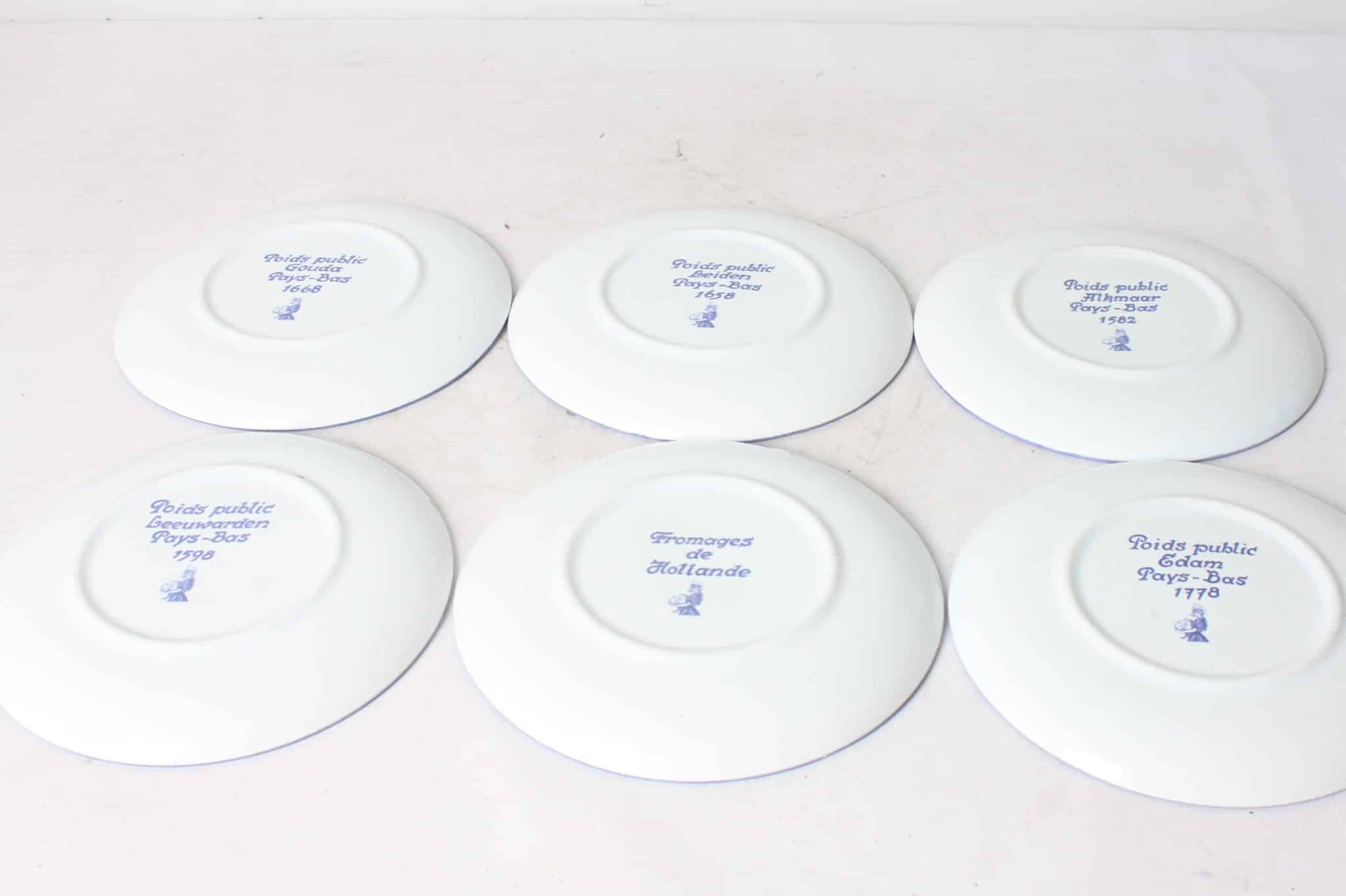 emmaus-scherwiller-etikette-occasion -assiette-dessert-hollande-bleu-blanc (3)