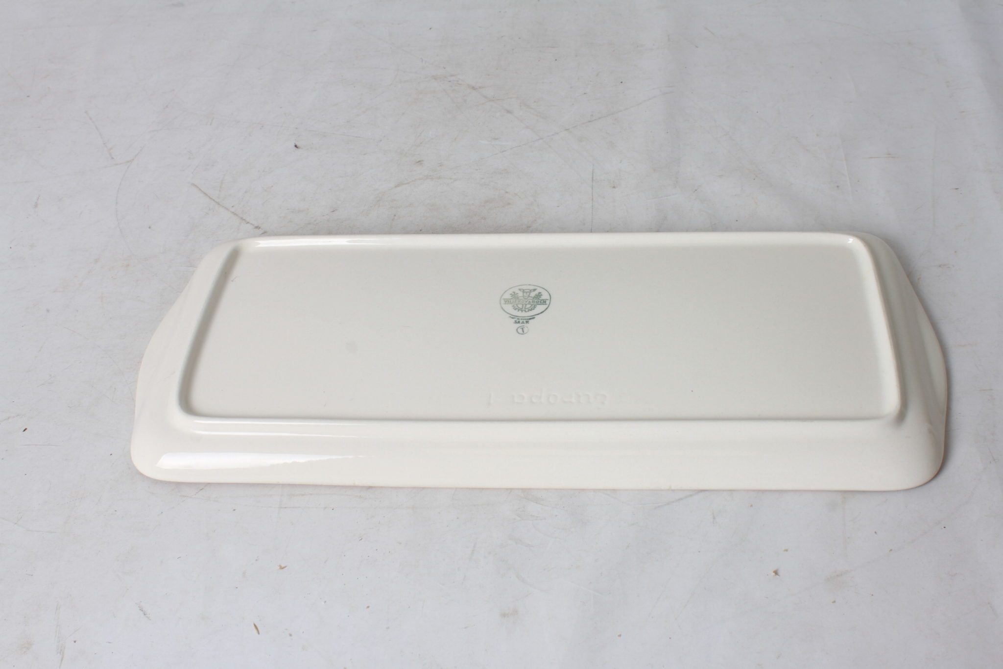 emmaus-scherwiller-etikette-occasion -Plat à -gateau -Villeroy & Boch (1)