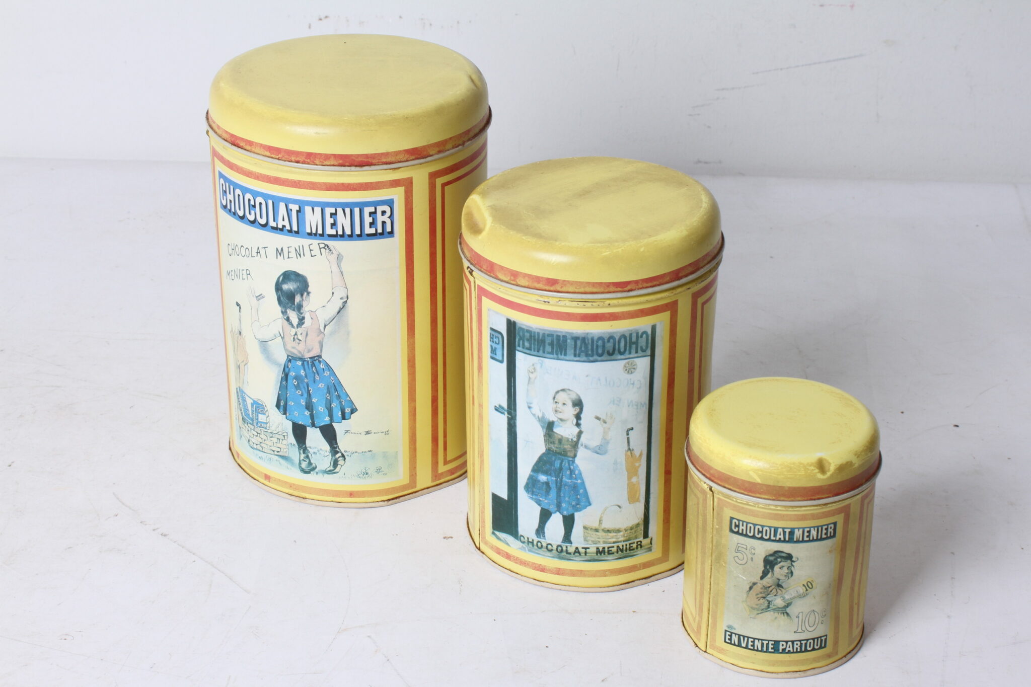 3 Boites collector Chocolat Menier vintage (1)