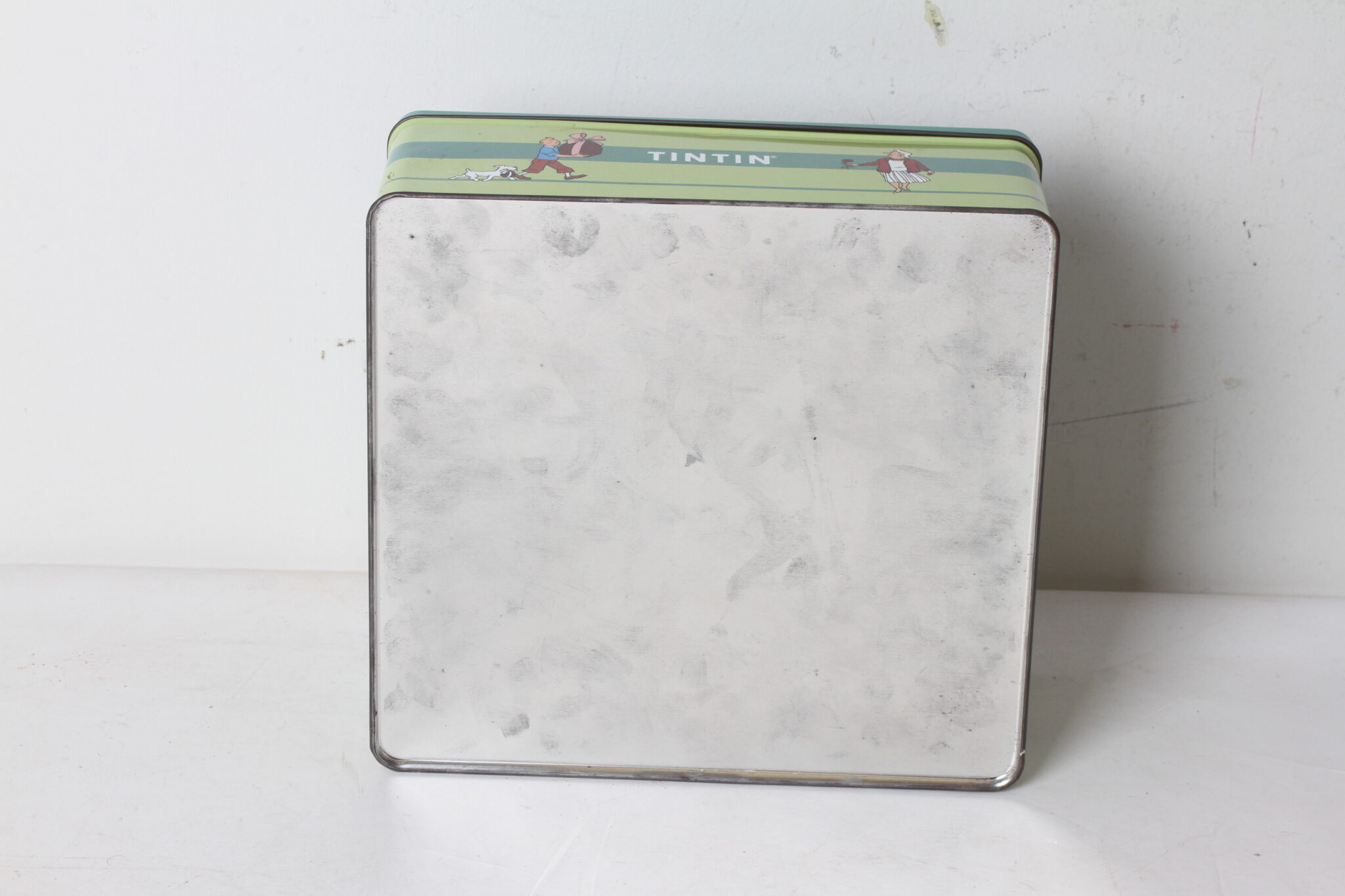 Boîte métal Tintin et Milou Hergé vintage