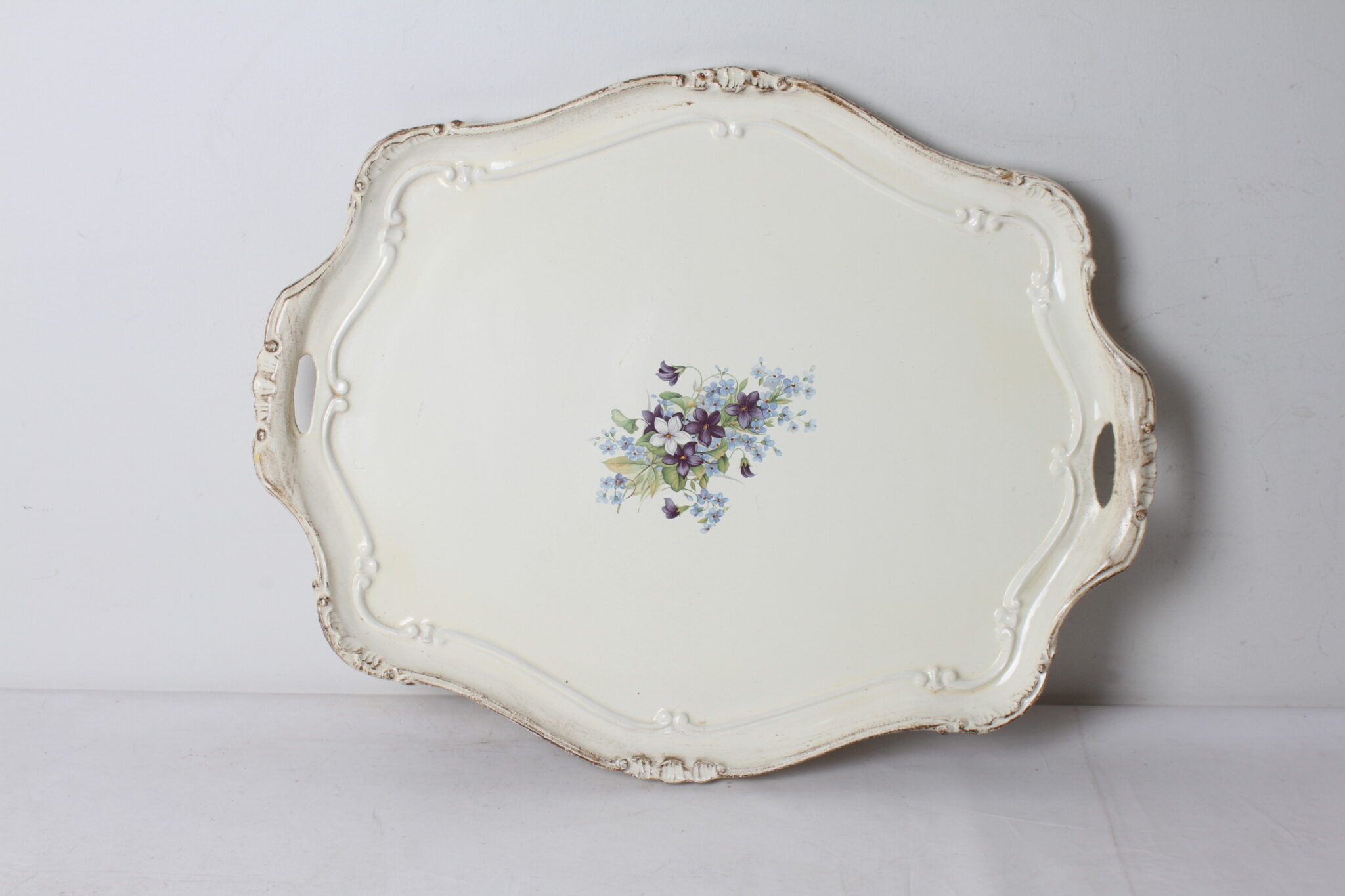 Grand plat de service vintage (3)