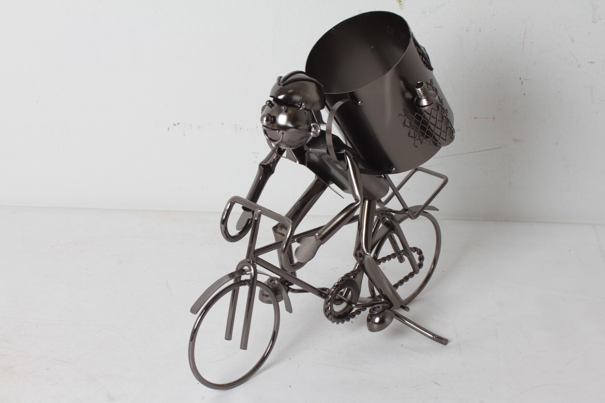 Porte Bouteille Métal Cycliste (4)