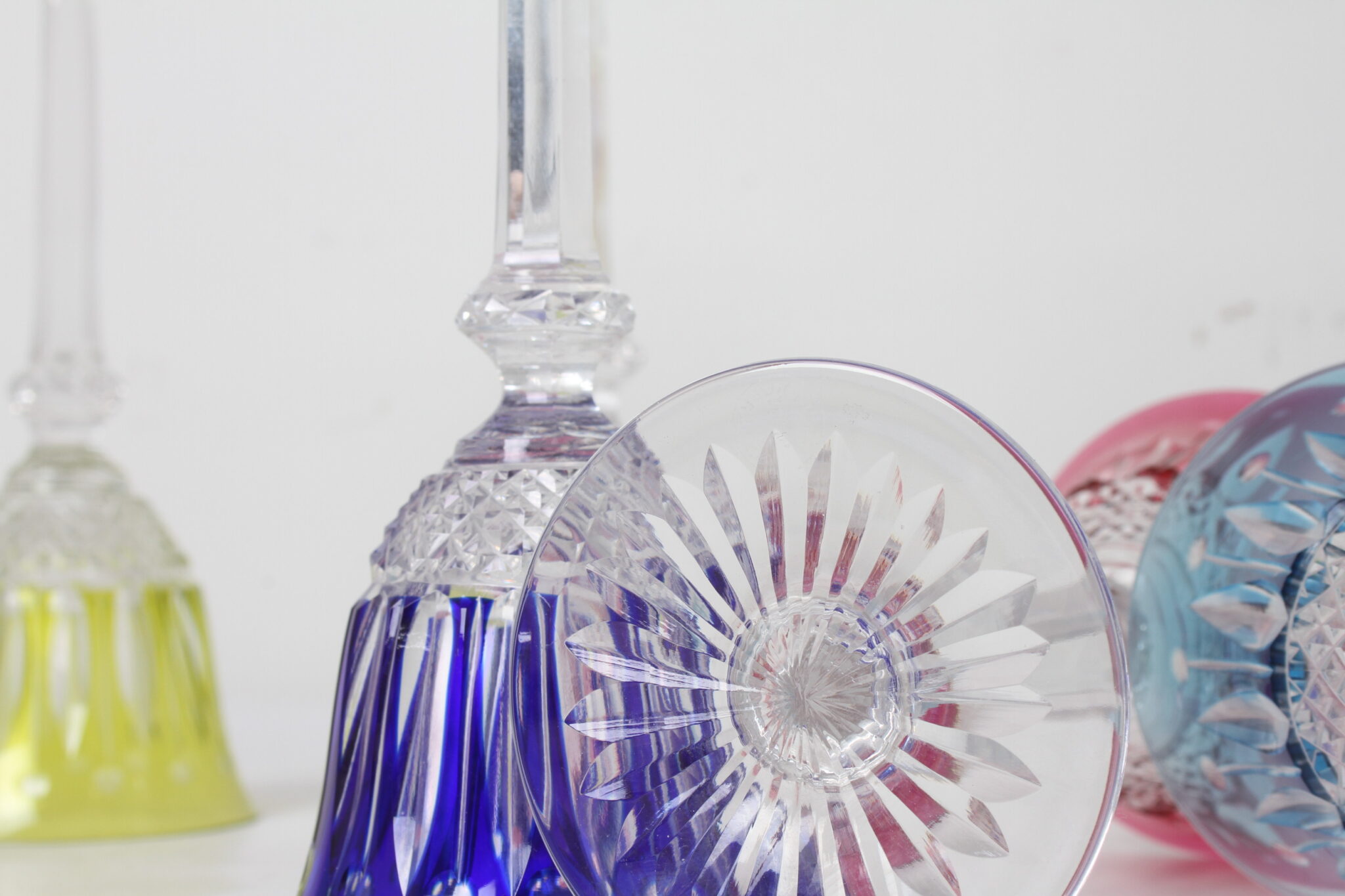 6 verres en cristal polychrome – Modèle Tommy (6)