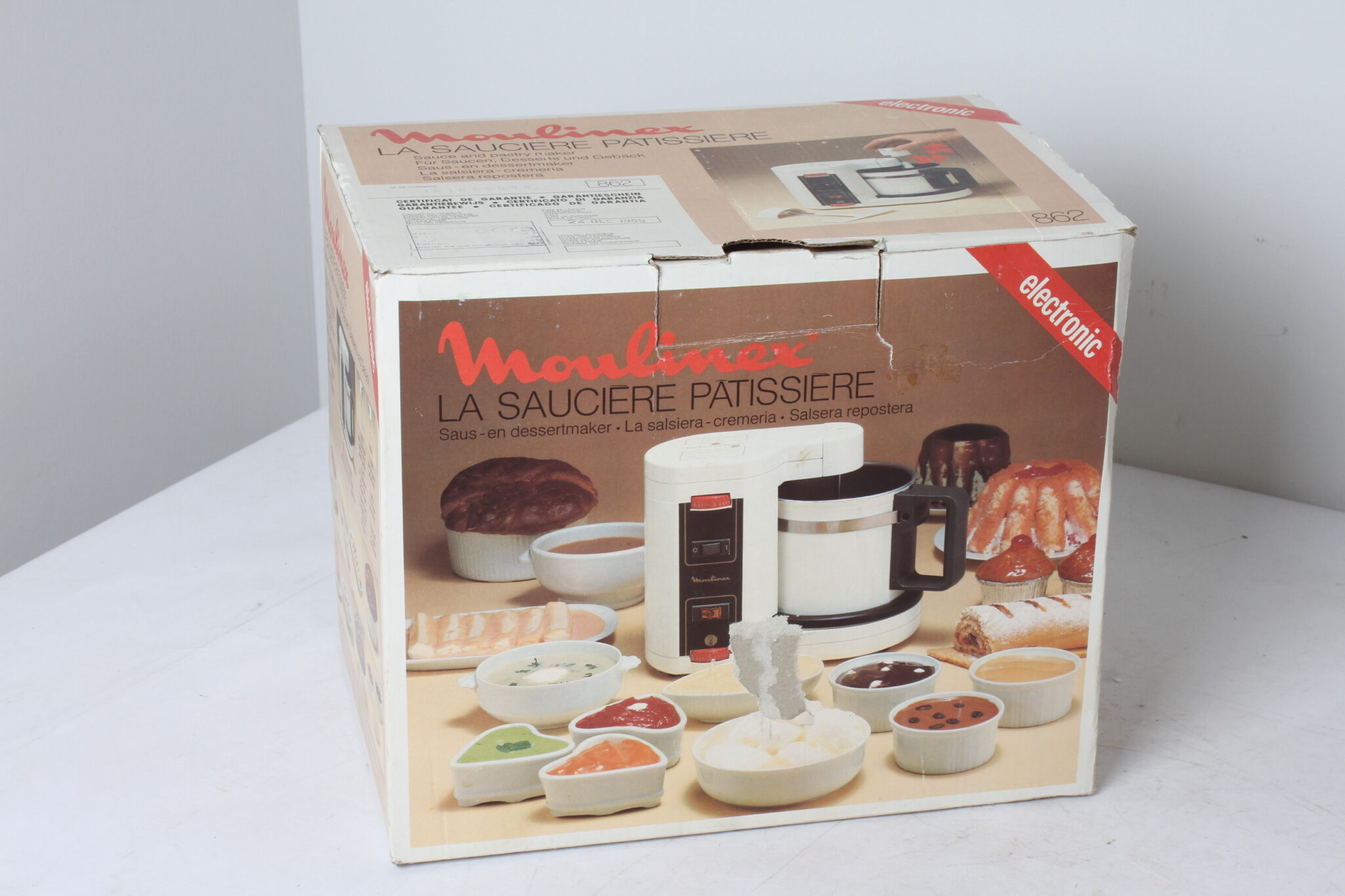 Appareil à sauce et desserts – Moulinex “La Saucière Pâtissière (2)