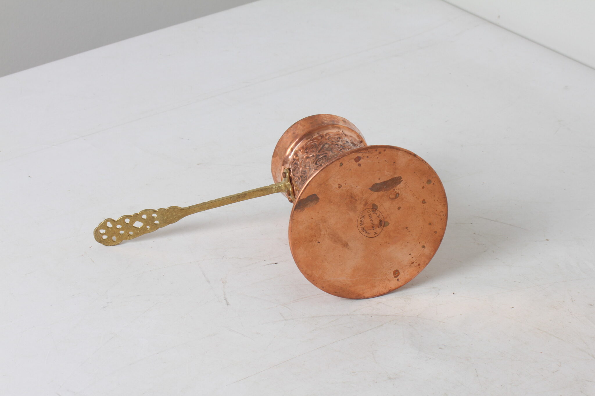 Cafetière turque en cuivre artisanale H. Muhamed (4)